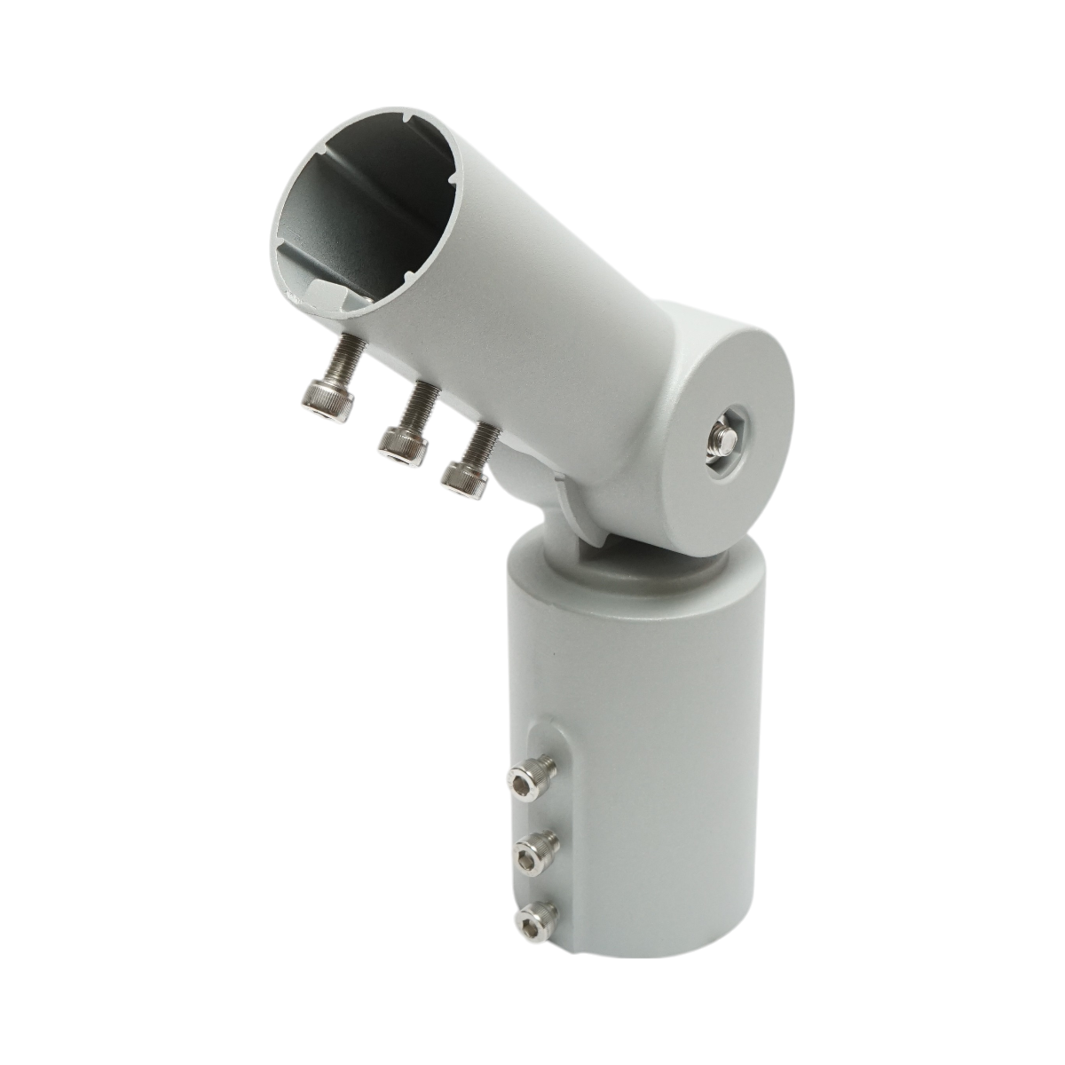 Adjustable street lamp adapter 0-90°